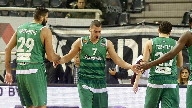 Νικητής στην Πυλαία ο Παναθηναϊκός, 72-68 τον ΠΑΟΚ