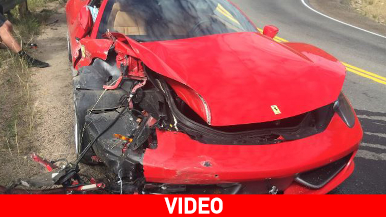 Νοίκιασε τη Ferrari για μια βόλτα και τη διέλυσε!