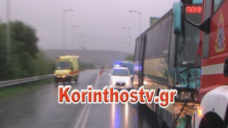 Σύγκρουση λεωφορείου του ΚΤΕΛ με ΙΧ στην Κινέτα- ένας νεκρός