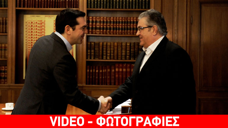 Τον γ.γ. της Κ.Ε. του ΚΚΕ ενημέρωσε ο Αλέξης Τσίπρας για το Κυπριακό