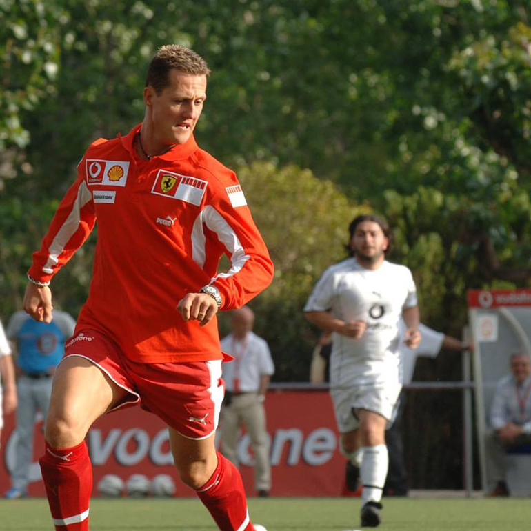 Μίκαελ Σουμάχερ και στο... βάθος Πάνος Σειτανίδης!