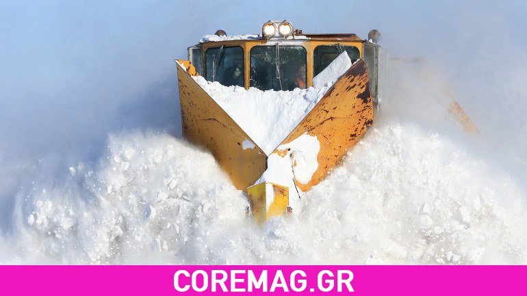 Τρένα vs χιόνι