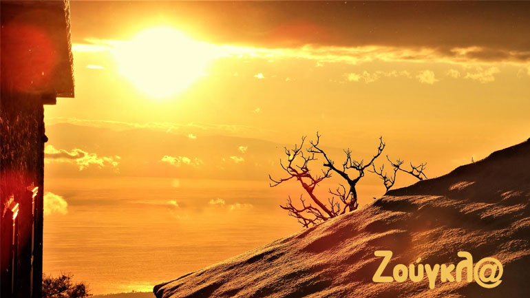 Ήλιος με… χιόνι στο Πήλιο