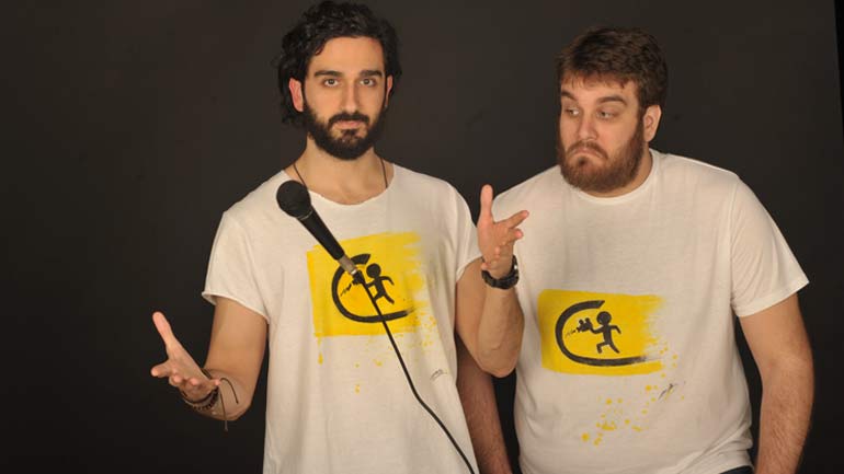 «Cineλθετε» με τον Δ. Ατζαράκη και τον Θ. Ζάμπρα στο θέατρο Εγνατία