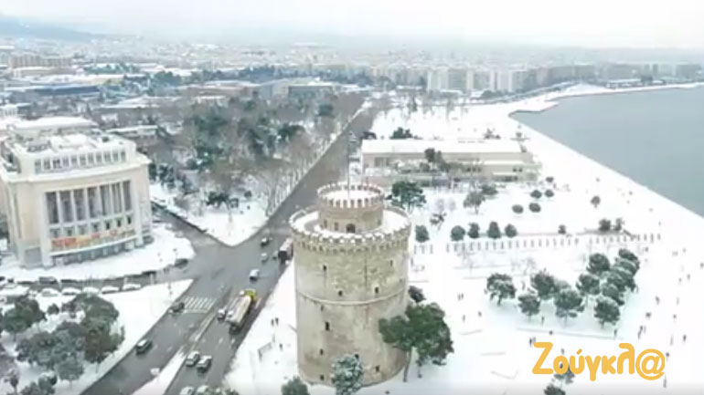 Θεσσαλονίκη μου…χιονισμένη και πανέμορφη!!