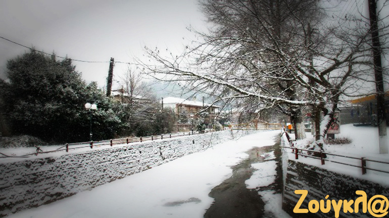 Δείτε το οδοιπορικό στη χιονισμένη Αλμωπία