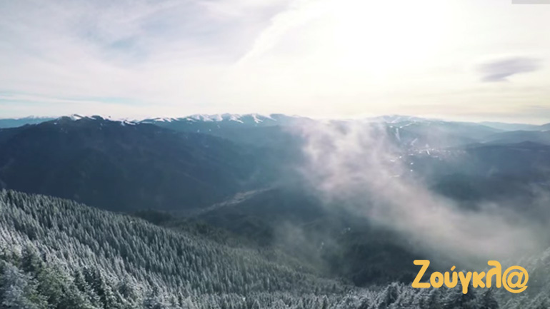 Μαγικό τοπίο στα Τρίκαλα Κορινθίας