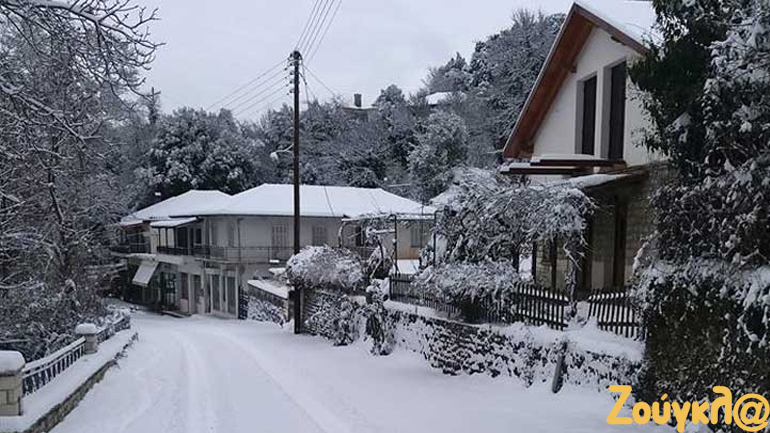 Δερβίζιανα Ιωαννίνων: Το απόλυτο παραμυθένιο λευκό…