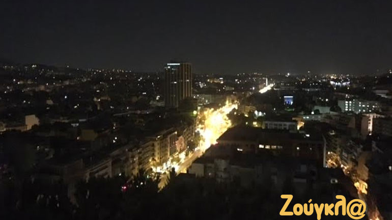 Πανοραμική άποψη της Λεωφόρου Κηφισίας