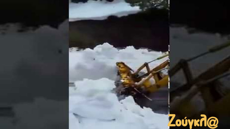 Συνεχίζεται ο αποχιονισμός δρόμων στη Σκόπελο