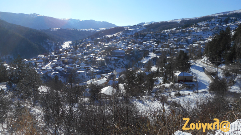 Εικόνες από την παγωμένη «Αετοφωλιά» της Πίνδου