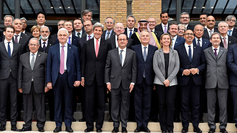 Η διάσκεψη του Παρισιού ζητά από Ισραηλινούς και Παλαιστίνιους να απόσχουν από μονομερείς ενέργειες Η διάσκεψη του Παρισιού ζητά από Ισραηλινούς και Παλαιστίνιους να απόσχουν από μονομερείς ενέργειες