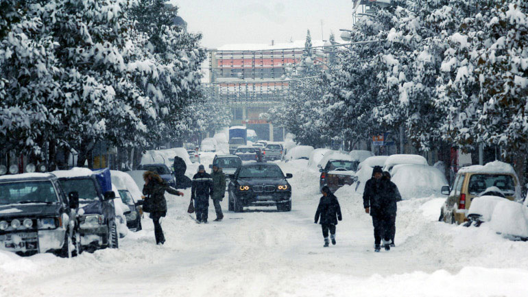 Νέες χιονοπτώσεις αναμένονται σε Τρίκαλα και Καρδίτσα