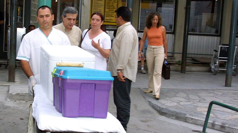 Μεταφορά μοσχεύματος από τον Άραξο στη Θεσσαλονίκη με πολεμικό αεροσκάφος