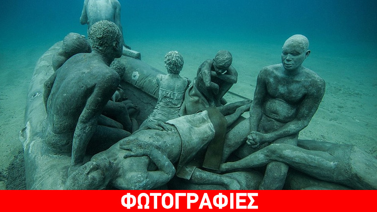 Αυτό είναι το πρώτο υποβρύχιο μουσείο γλυπτών στην Ευρώπη!