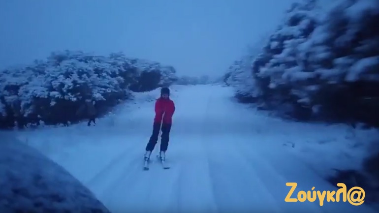 Σκι στη χιονισμένη Ξάνθη