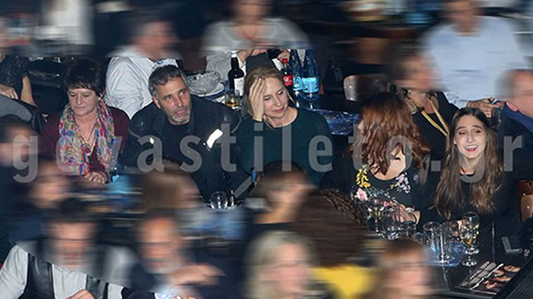 Θοδωρής Αθερίδης: Βραδινή έξοδος με την πρώην σύζυγό του και την κόρη του