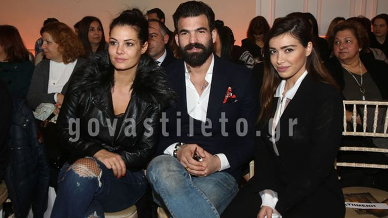 Δημήτρης Αλεξάνδρου-Όλγα Φαρμάκη: Μαζί με την Κορινθίου σε επίδειξη μόδας!