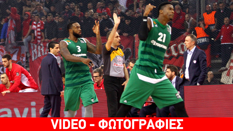 Νίκη τίτλου ο Παναθηναϊκός, 77-67 τον Ολυμπιακό στο ΣΕΦ Νίκη τίτλου ο Παναθηναϊκός, 77-67 τον Ολυμπιακό στο ΣΕΦ