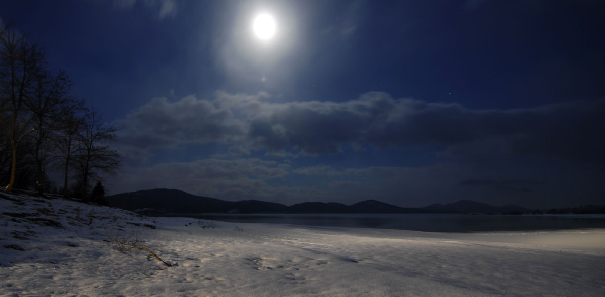 H χιονισμένη Λίμνη Πλαστήρα…