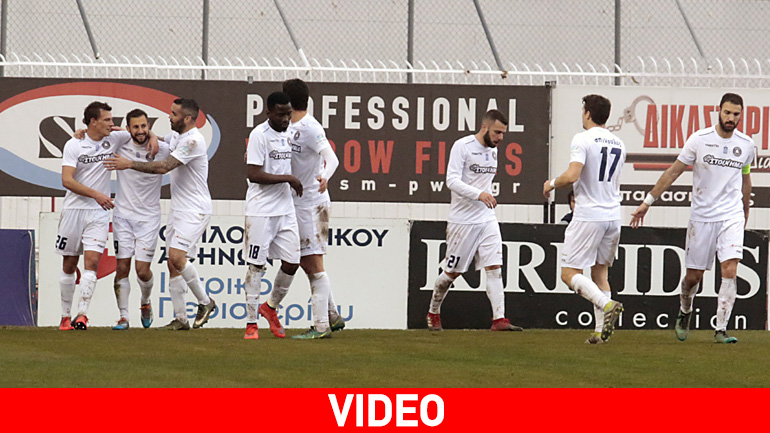 «Διπλό» η Κέρκυρα, 4-1 τον Ατρόμητο στο Περιστέρι