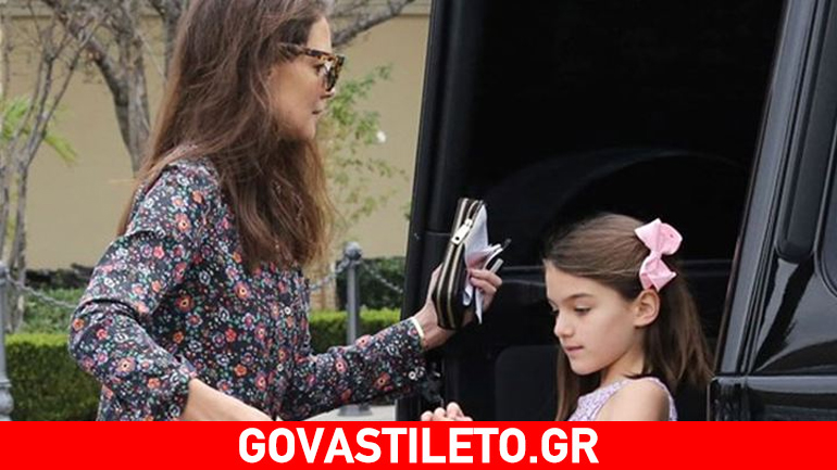 Katie Holmes: Για ψώνια με τη μικρή Suri