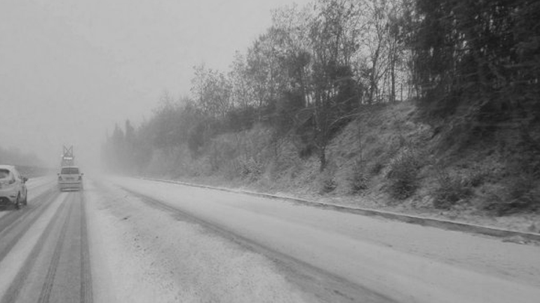 Θράκη: Προβλήματα στην Εγνατία Οδό λόγω του χιονιού