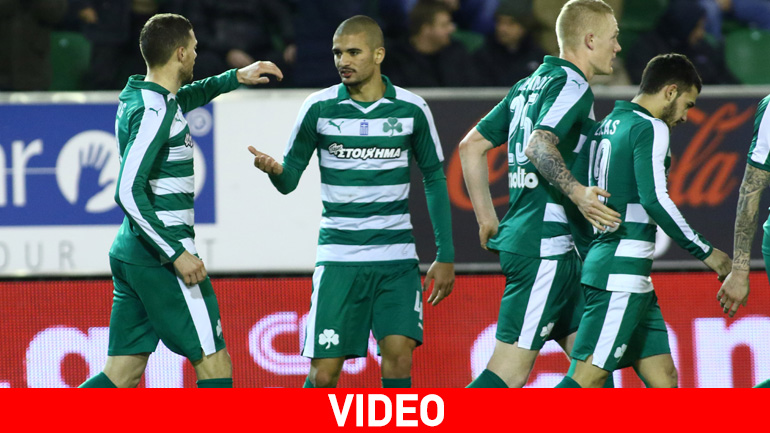 Τρίτος ο Παναθηναϊκός, 2-1 τον Πλατανιά