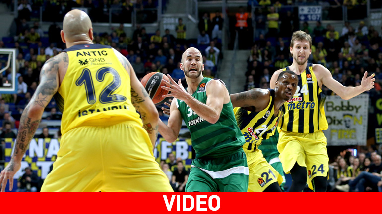 «Βαριά» ήττα ο Παναθηναϊκός, 84-63 η Φενέρμπαχτσε