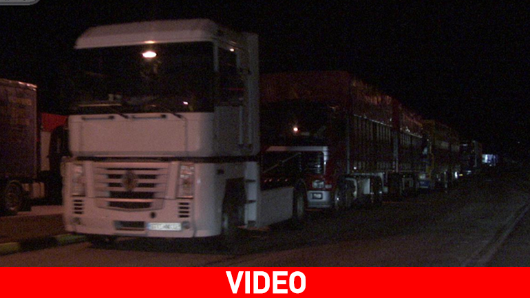 Κανονικά η κίνηση στην Εγνατία για τα φορτηγά