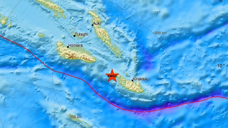 Σεισμός 6,7R στις νήσους Σολομώντα
