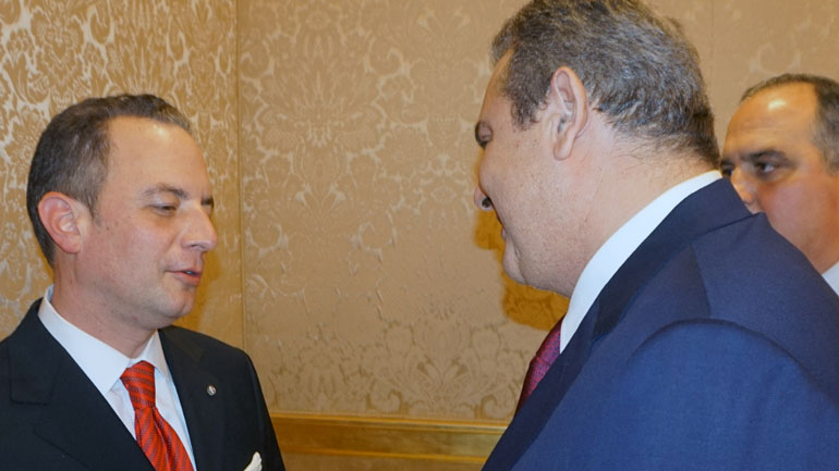 Mε στελέχη της κυβέρνησης Τραμπ συναντήθηκε ο Καμμένος