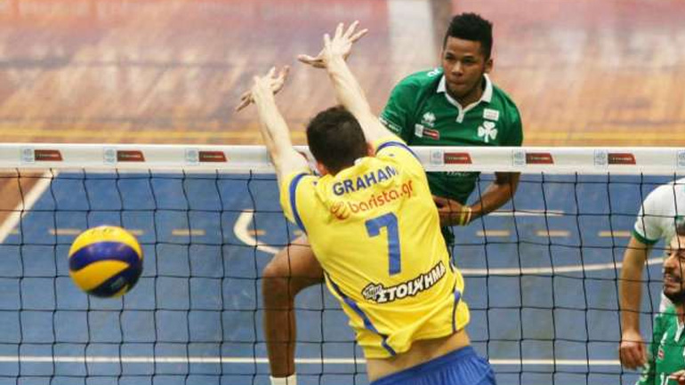 Βόλεϊ: Εντυπωσιακός ο Παναθηναϊκός νίκησε 3-0 τον Παμβοχαϊκό