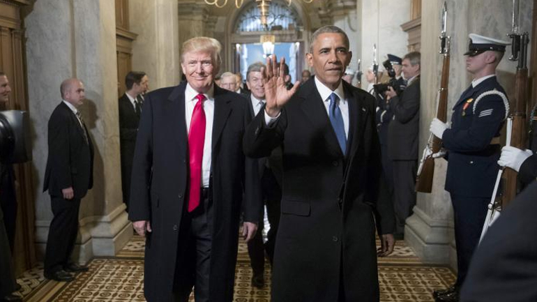 Ο Τραμπ αναφέρθηκε στην επιστολή που του άφησε στο Οβάλ Γραφείο ο Ομπάμα