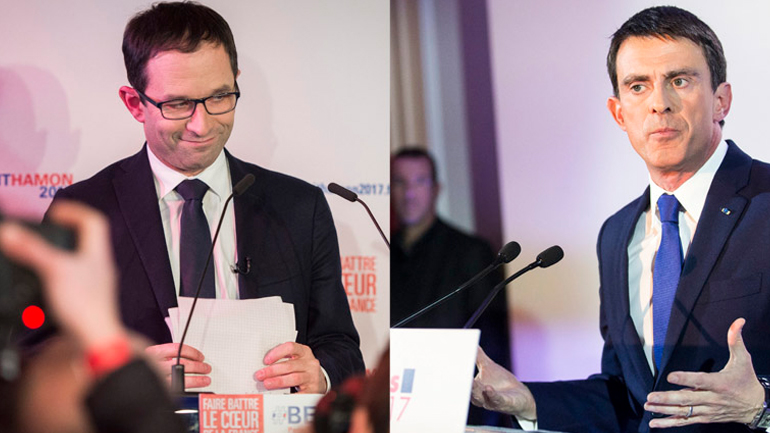 Γαλλία: Αμόν και Βαλς πέρασαν στον δεύτερο γύρο για το χρίσμα των σοσιαλιστών