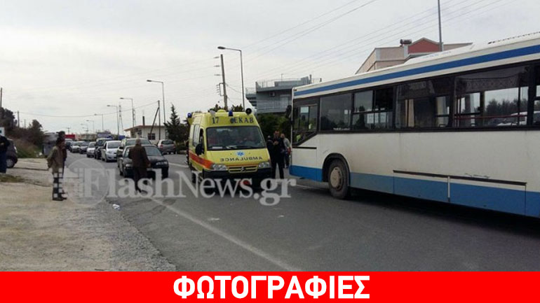 Τροχαίο δυστύχημα στο Ηράκλειο: Νεκρός ηλικιωμένος που παρασύρθηκε από λεωφορείο