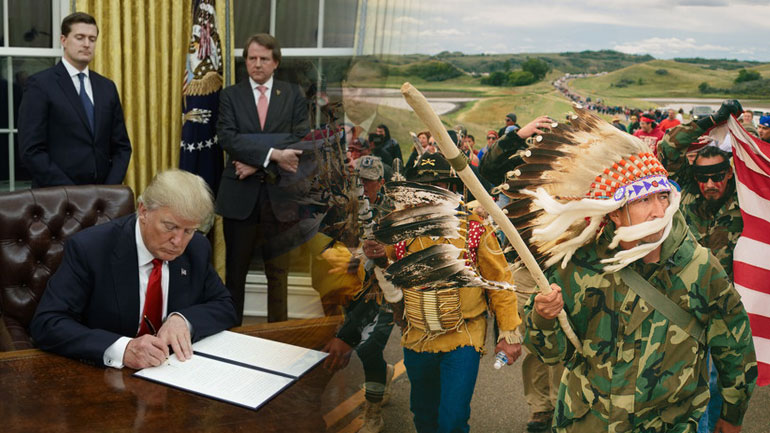 Ο Τραμπ τα βάζει με τους Ινδιάνους Ο Τραμπ τα βάζει με τους Ινδιάνους