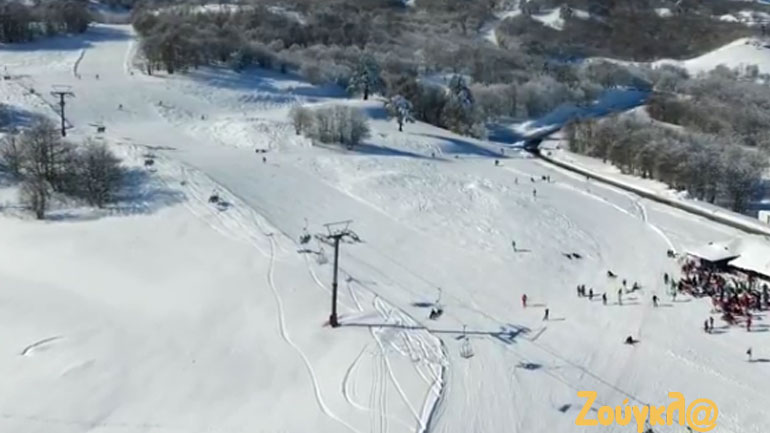 Mοναδικό ταξίδι στο χιονοδρομικό κέντρο Βασιλίτσας