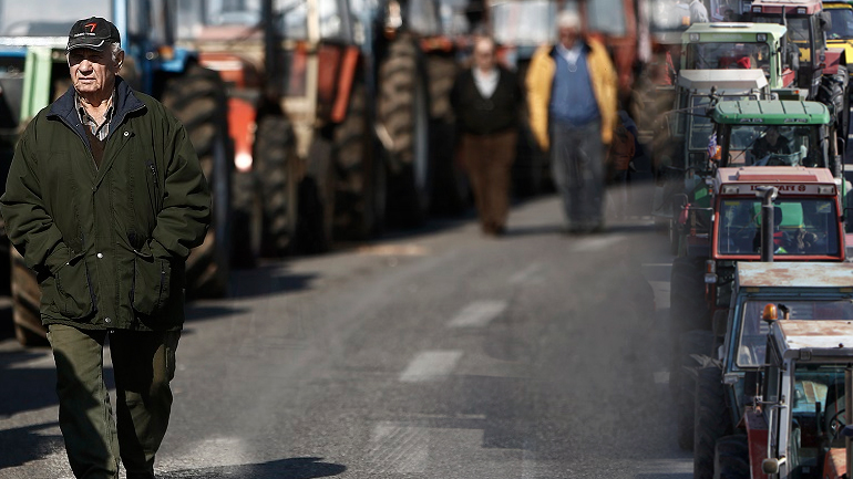 Γιγαντιαία κινητοποίηση αγροτών