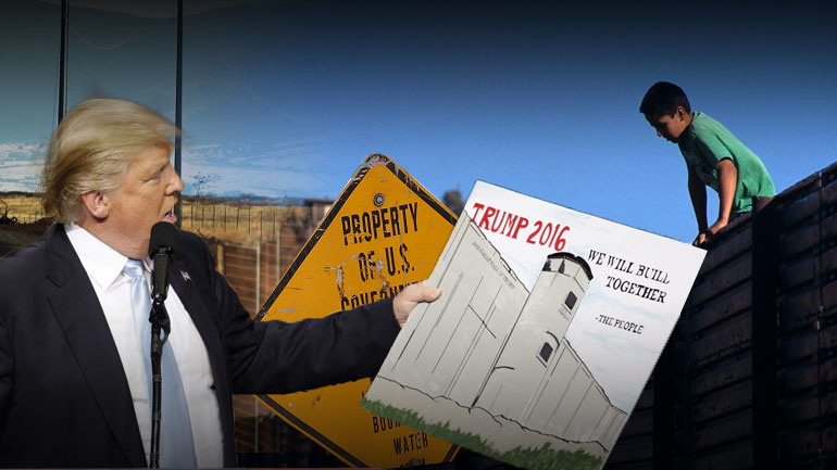 Υψώνει τείχος ο Τραμπ Υψώνει τείχος ο Τραμπ