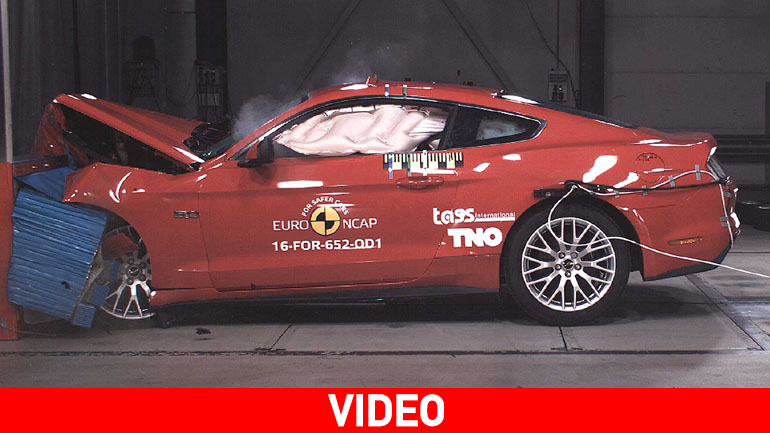 Παταγώδης αποτυχία για τη Mustang στα crash test