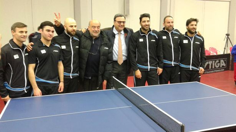 Πινγκ πονγκ: Θρίαμβος με 3-0 επί της Αγγλίας και πρόκριση στην 1η κατηγορία