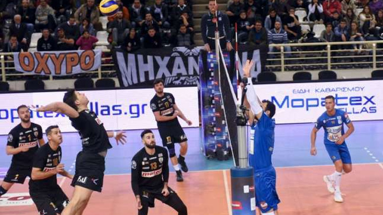 Βόλεϊ: Κοντράρονται ΠΑΟΚ και Ηρακλής στον ημιτελικό του Λιγκ Καπ