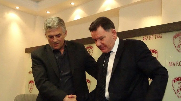 «Ο Τσιώλης θα είναι προπονητής της Λάρισας, όσο εγώ θα είμαι ο ιδιοκτήτης»