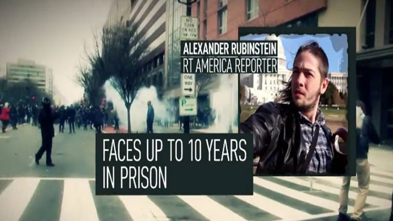Αντιμέτωποι με φυλάκιση 10 ετών οι ρεπόρτερ που κάλυψαν τις διαδηλώσεις στην ορκωμοσία του Τραμπ!