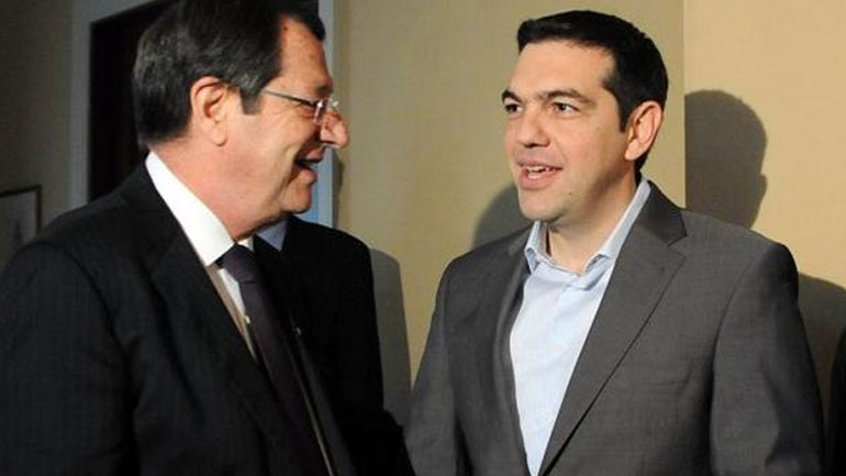 Τηλεφωνική επικοινωνία Αναστασιάδη-Τσίπρα