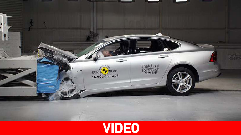 Κορυφαία από πλευράς ασφάλειας τα νέα Volvo S90 και V90