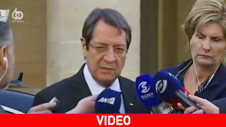 N. Aναστασιάδης: Ο διάλογος συνεχίζεται στην Κύπρο