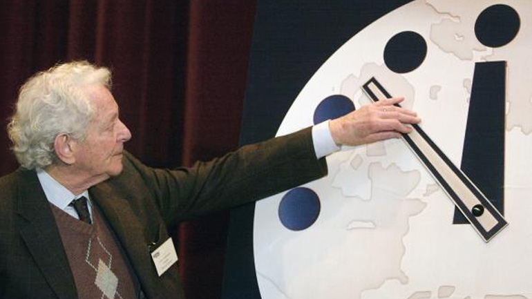 Μετακινήθηκε το Ρολόι της Αποκάλυψης πιο κοντά στα μεσάνυχτα