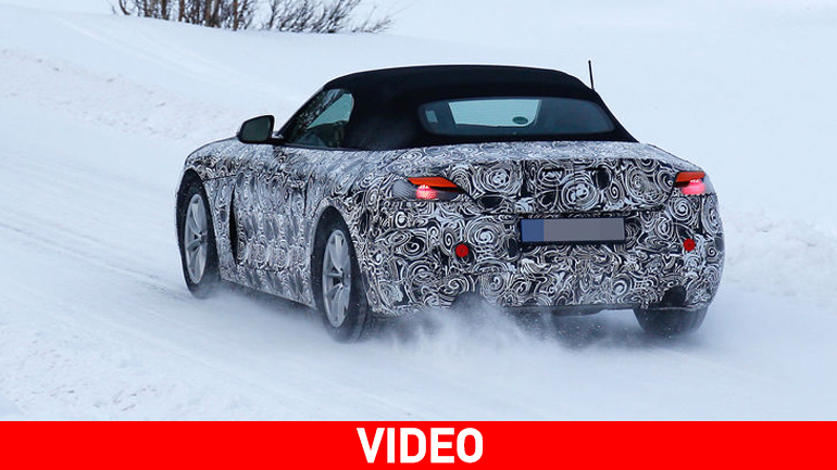 Εθεάθη στα χιόνια η νέα BMW Z5